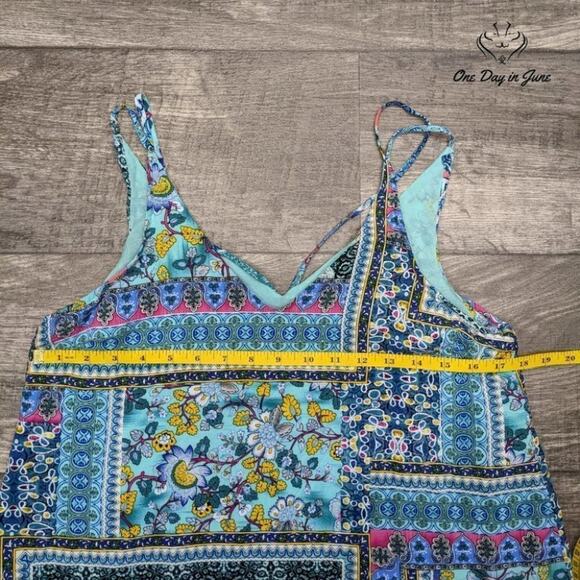 Umgee Sheer Spring Dress Size S - Picture 4 of 5